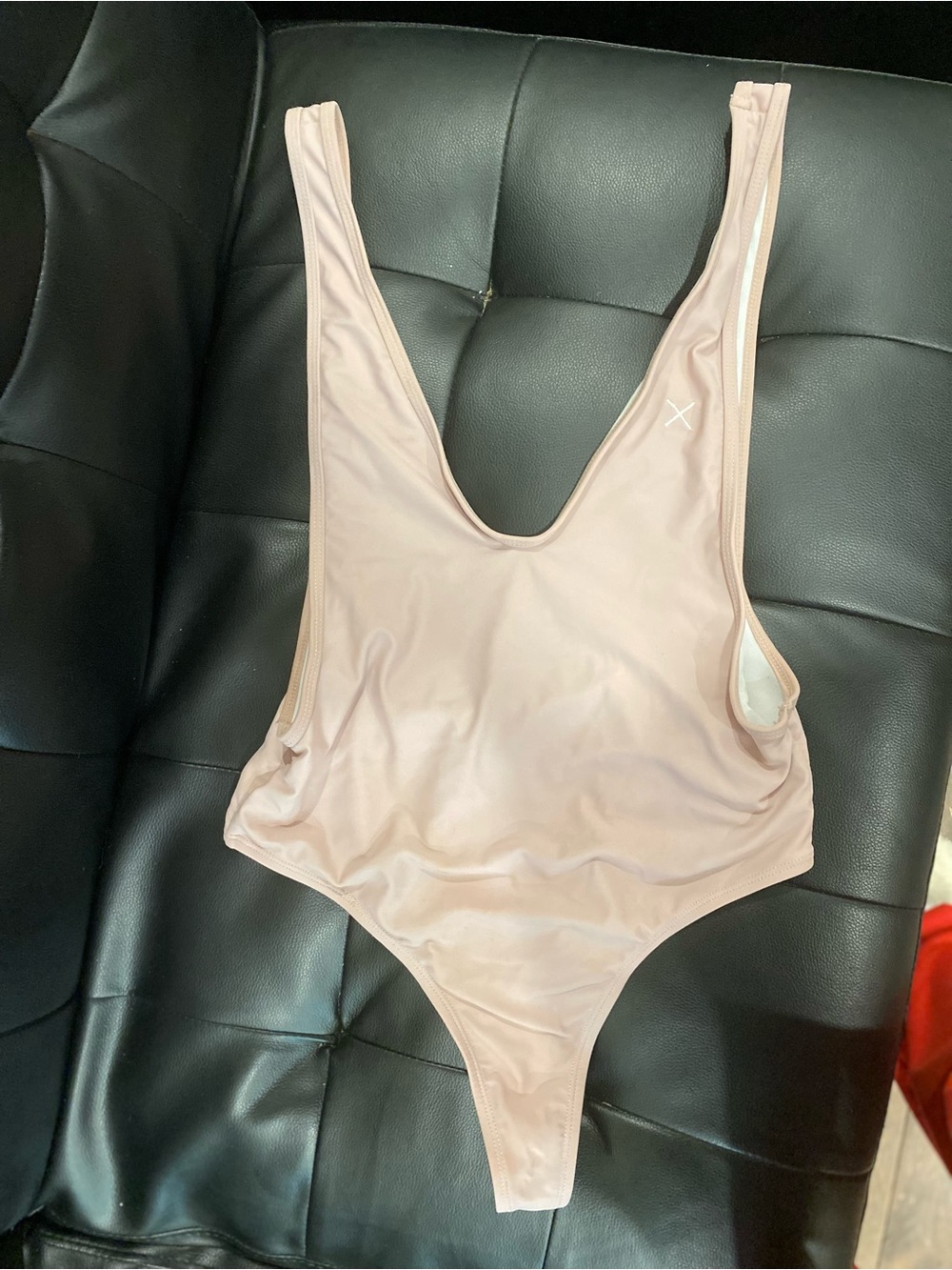 Women’s Light Pink One-Piece Swimsuit